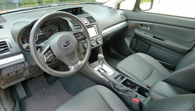 An interior view of the 2013 Subaru XV Crosstrek 2.0i Limited