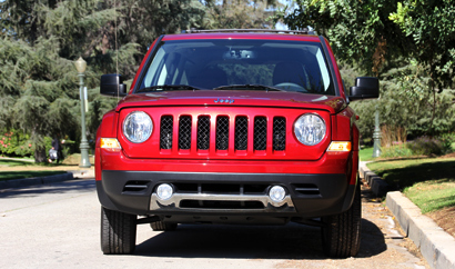 A front view of the 2014 Jeep Patriot Limited 4x4