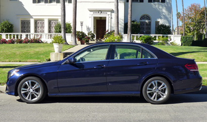 A side view of the 2014 Mercedes-Benz E250 4MATIC