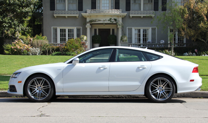 A side view of the 2014 Audi S7 quattro S tronic