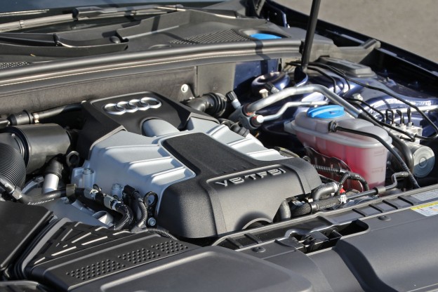 The 3.0 liter TFSI supercharged, direct-injected V-6