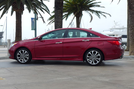 Hyundai Sonata Left Side View