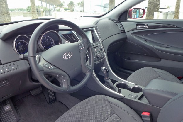 The Sonata's Interior Is Functional, Comfortable