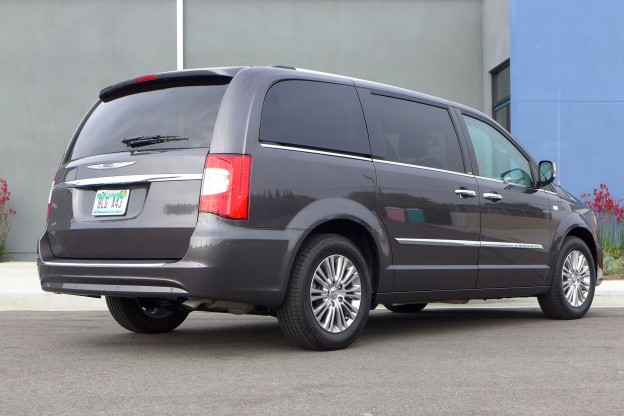 2014 Town and Country Rear Three Quarter View