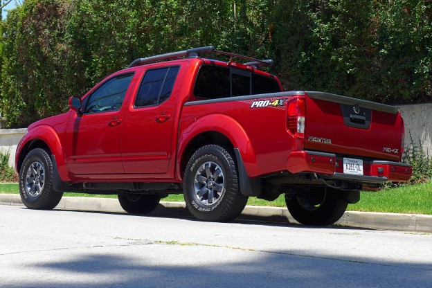 2014 Frontier rear three quarter