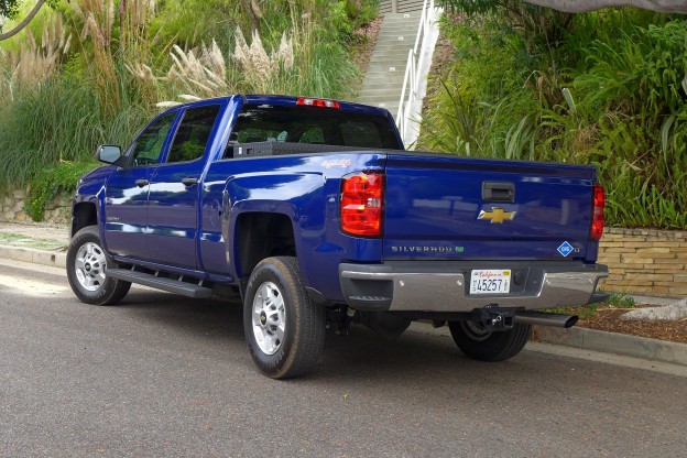 Silverado 2500 rear three quarter