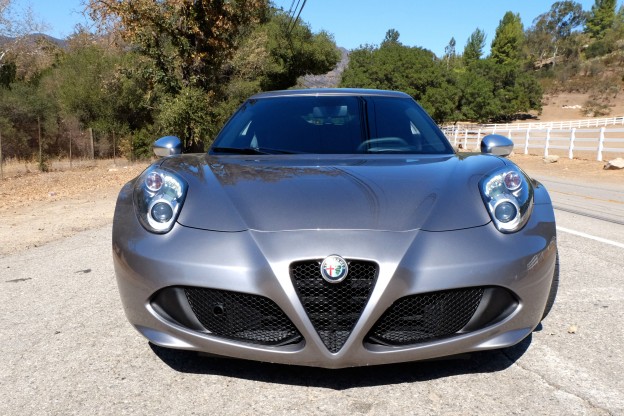 2015 Alfa Romeo 4C Front