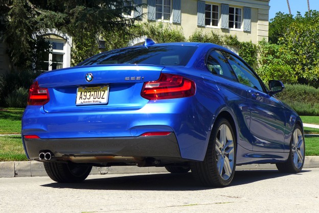 2015 BMW 228i Coupe rear view