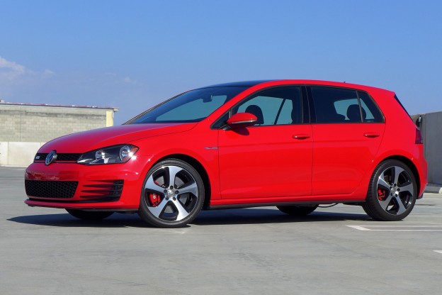 2015 Volkswagen GTI side view