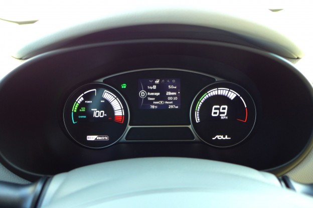 2015 Kia Soul gauges