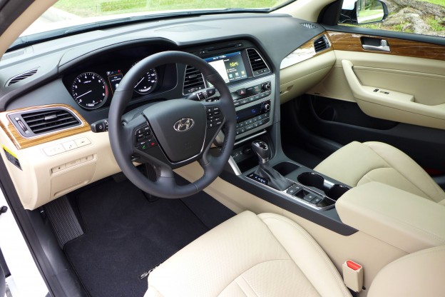 2015 Hyundai Sonata Limited 2015 Hyundai Sonata Interior