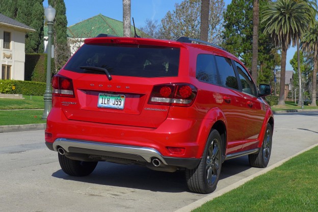 Dodge Journey rear three quarter view