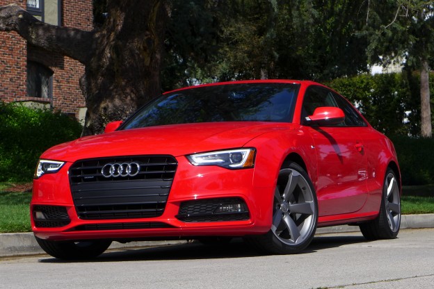 2015 Audi A5 front three quarter view