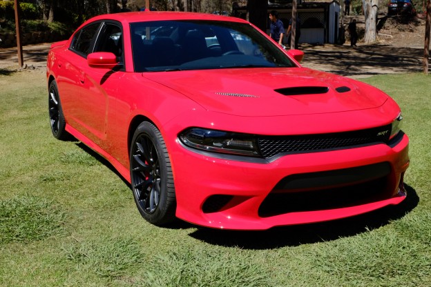 2015 Dodge Charger Hellcat front three quarter