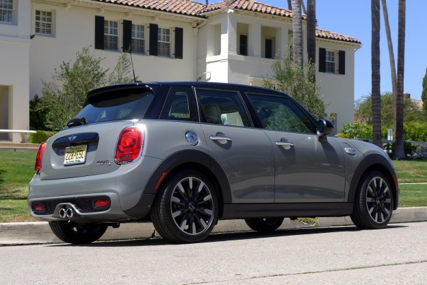 2015 Mini Cooper S rear three quarter