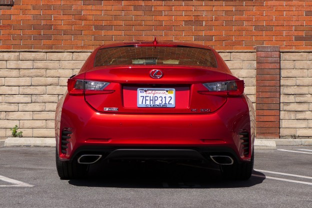 2015 Lexus RC 350 rear