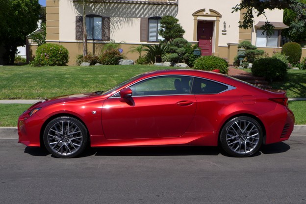 2015 Lexus RC 350 side