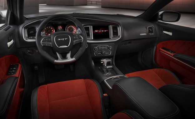 2016 Dodge Charger SRT Hellcat (shown in Ruby Red Alcantara sued)
