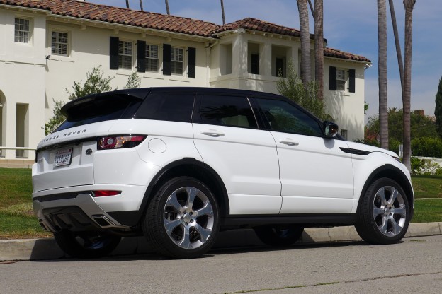 2015 Evoque rear three quarter