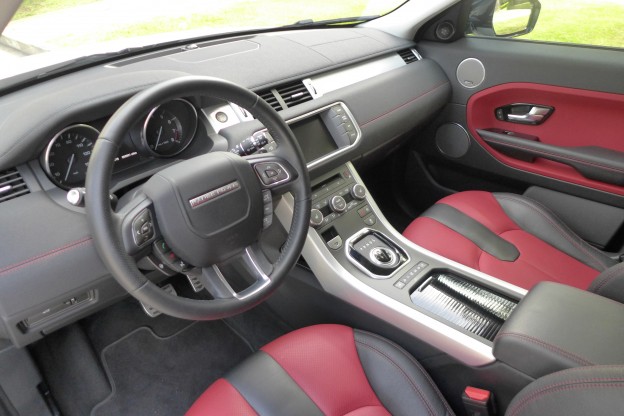 2015 Range Rover Evoque interior