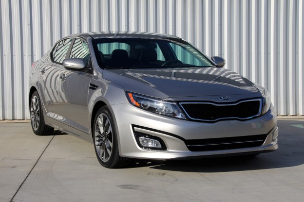 Optima front quarter