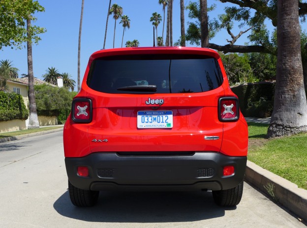 Jeep Renegade Rear View