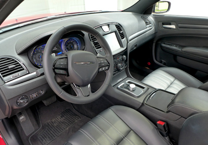 Interior of the 2015 Chrysler 300S