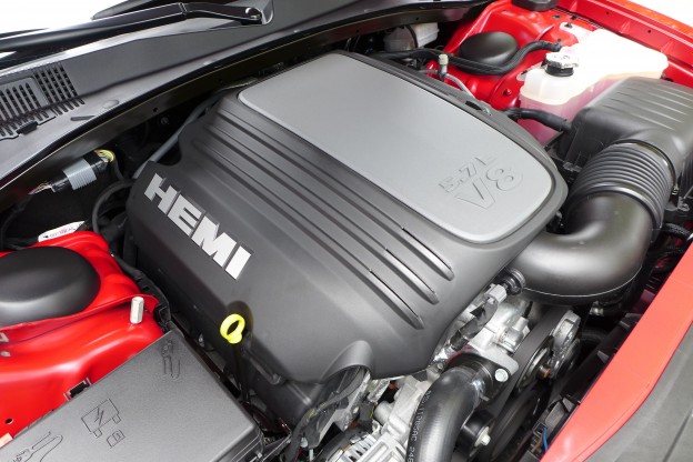 The 5.7L V8 Hemi Engine of the 2015 Chrysler 300S