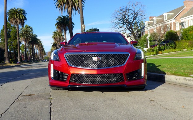 A front view of the 2016 Cadillac CTS-V Sedan RWD