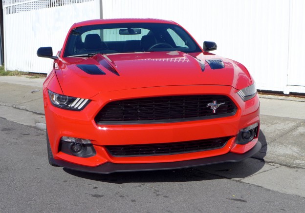 A front view of the 2016 Ford Mustang GT California Special