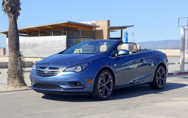 A three-quarter front view of a 2016 Buick Cascada